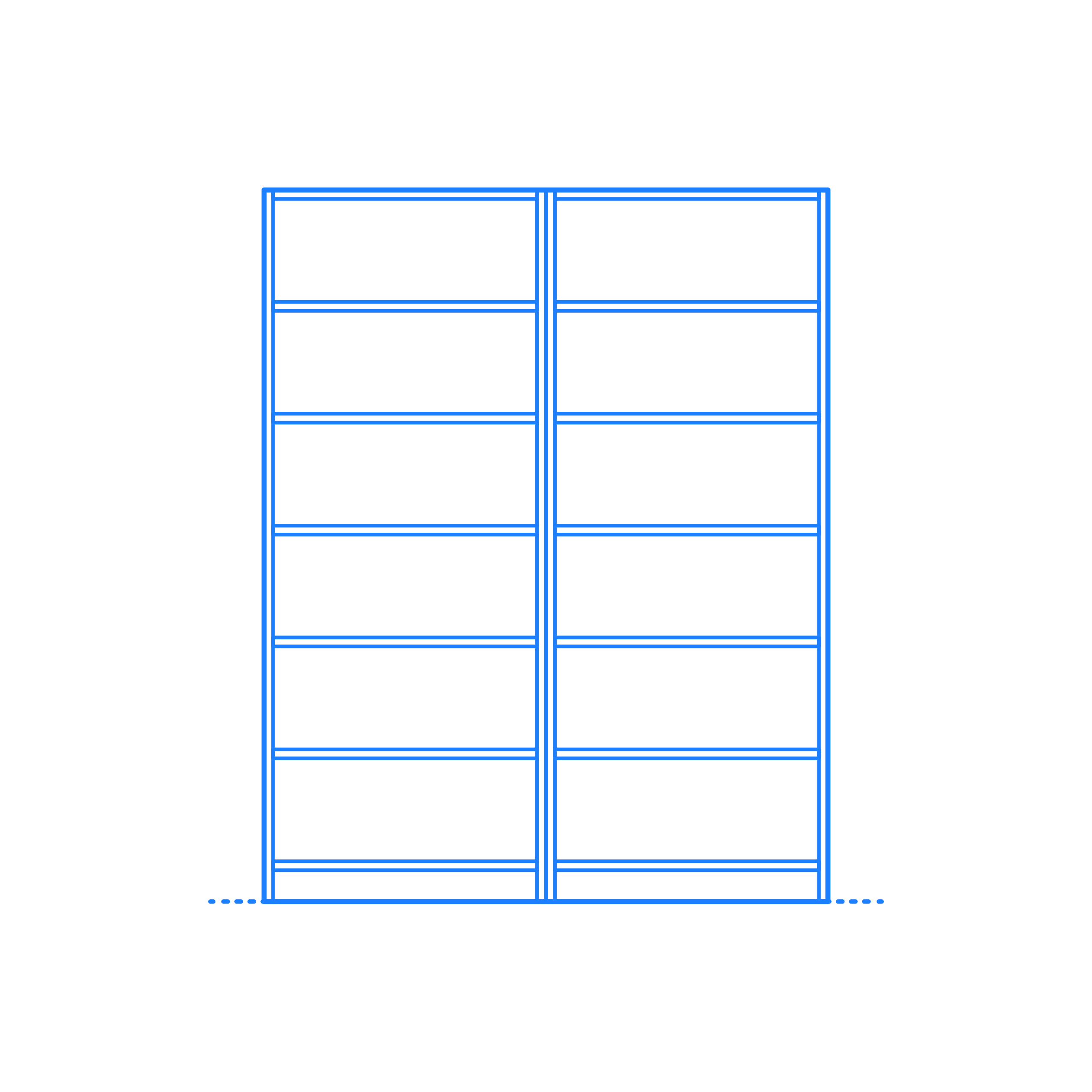 Furniture Bookcases Ikea Billy Bookcase Wide Tall Combination Stencil Svg Design File Free Vectors